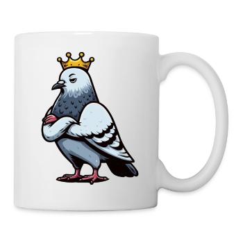 Pigeon pigeons pigeon fancier pigeon fancier - Mug - white - Right