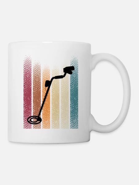 Retro_Schatzsucher - Mug blanc - blanc