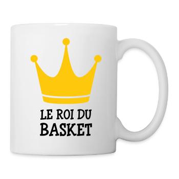 The King of Basketball - Mug - white - Right
