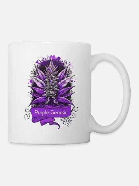 Purple Genetic - Tasse - Weiß