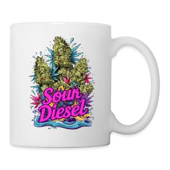 Sour Diesel - Tasse - Weiß - Rechts