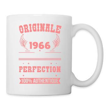 1966 – Einzigartiges Beispiel – Premiumqualität - Tasse - Weiß - Rechts