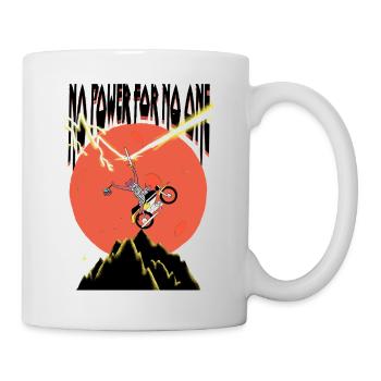 No_Power_for_no_one - Tasse - Weiß - Rechts