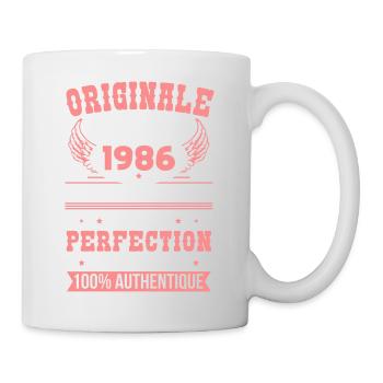 1986 – Einzigartiges Exemplar – Premiumqualität - Tasse - Weiß - Rechts