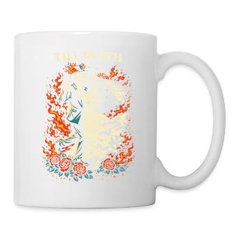 Till Death – Dark Valentine Skeleton Dance - Mug - white - Right