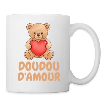 Love Blanket Humor Cute Gift - Mug - white - Right