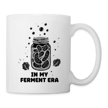 Dans mon pot Mason à l’ère de la fermentation - Mug blanc - blanc - Droite
