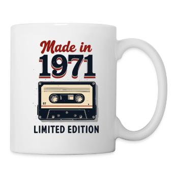 Produit en 1971 – Édition limitée - Mug blanc - blanc - Droite