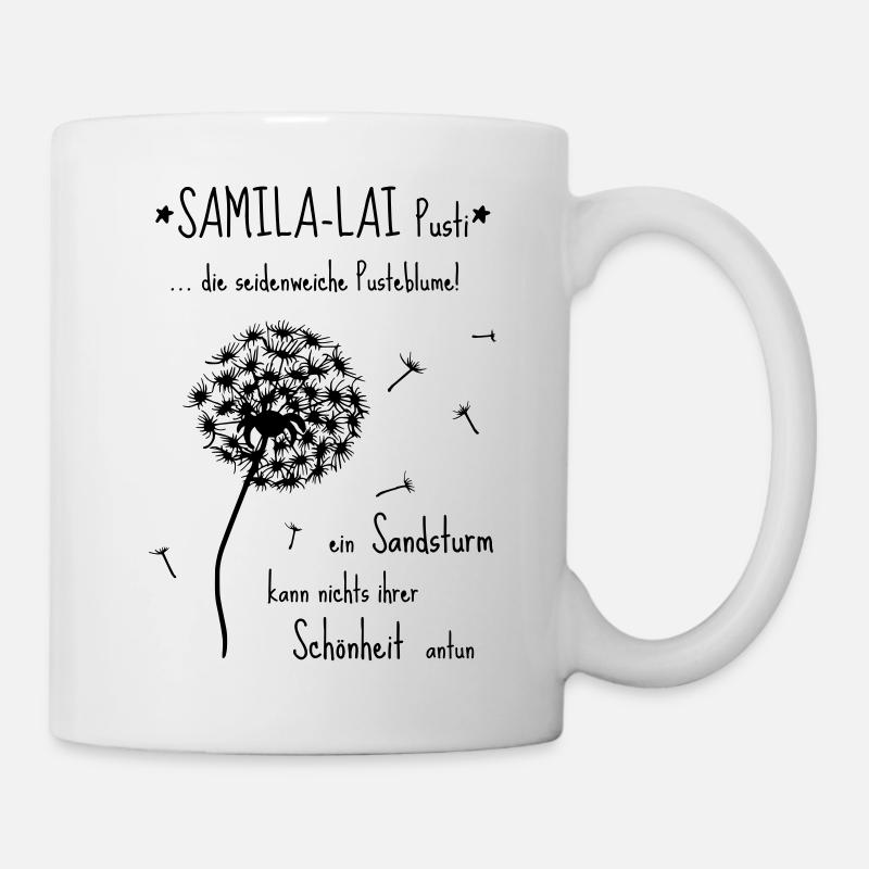 SAMILA-LAI Pusti - Das Original by heavenlygoods - Tasse - Weiß