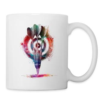 Darts Sports Art #darts #sport - Mug - white - Right