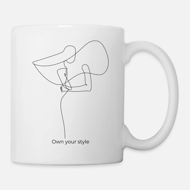 Own your style - Mug - white