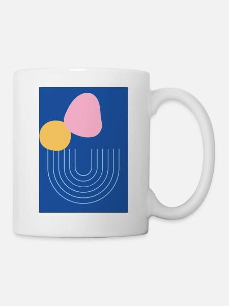 abstract - Mug - white