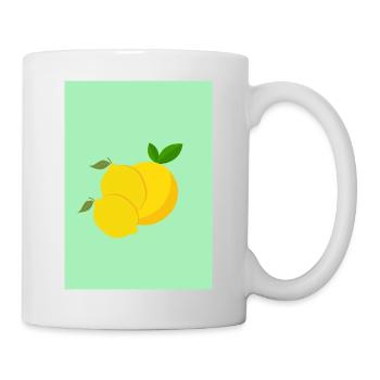 Lemons - Mug blanc - blanc - Droite