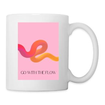Suivre le courant - Mug blanc - blanc - Droite
