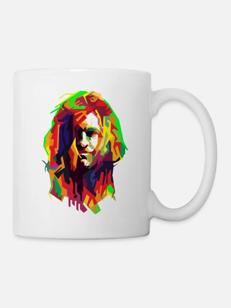 Grunge Your Life Pop Art - Mug - white