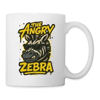 The angry zebra - Mug - white - Right