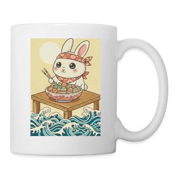 Kawaii Easter Bunny - Mug - white - Right