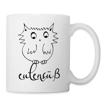 Käutzchen - Das Original par heavenlygoods - Mug blanc - blanc - Droite