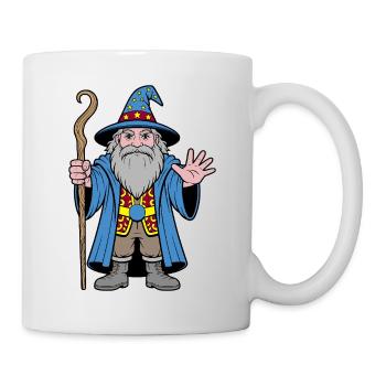 Cosmic Wizard in Starry Hat - Mug - white - Right