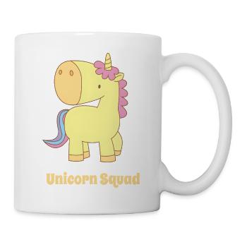 Équipe Unicorn Design des enfants licornes mignons - Mug blanc - blanc - Droite