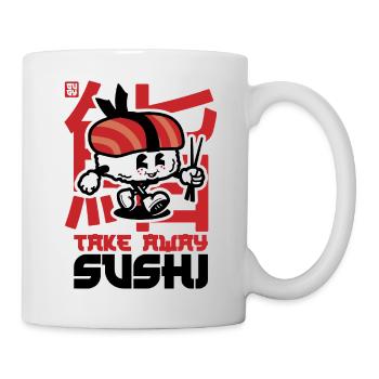 Take Away Sushi - Mug - white - Right