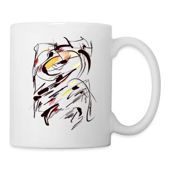 Abstract - Mug - white - Right