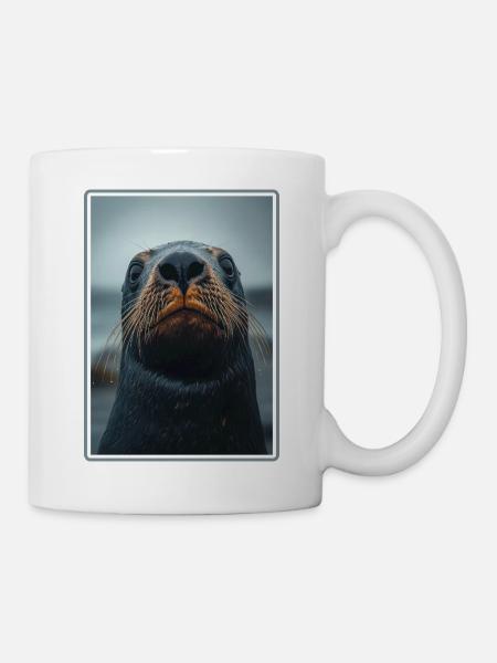 Seelöwen Seelöwe - Tasse - Weiß