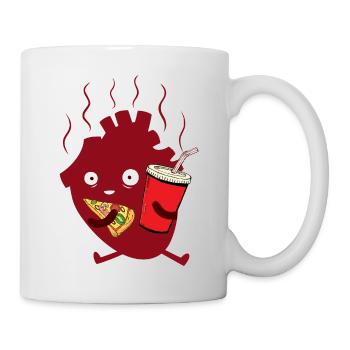 Joyful Heart Pizza & Sip - Mug - white - Right