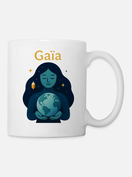 Ewige Kosmische Gaia - Tasse - Weiß