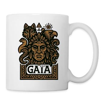 Gaïa - Mère Nature - Arbre de Vie - Mug blanc - blanc - Droite