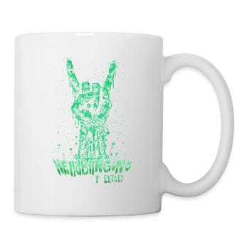 Hand Rock Neon Factory Live - Tasse - Weiß - Rechts