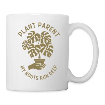 Parents de la plante monstera Jungle urbaine Zimmerpf - Mug blanc - blanc - Droite