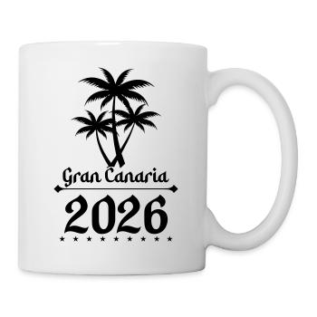 Grande Canarie 2026 - Mug blanc - blanc - Droite
