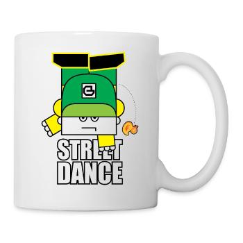 Green Street Dance Bot - Mug - white - Right