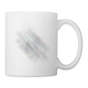Colored Fingerprint Ring - Mug - white - Right