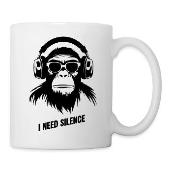 monkey and silence - Mug - white - Right