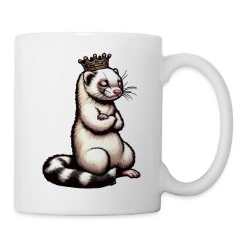 ferret ferret holder ferret owner - Mug - white - Right