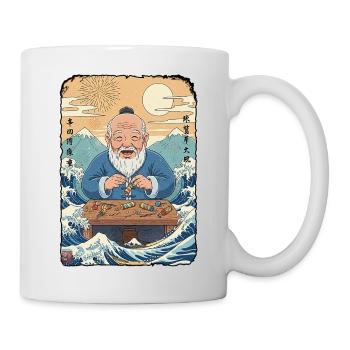 Pyro Kawaii Feuerwerk - Tasse - Weiß - Rechts