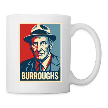 Burroughs Pop Art Portrait - Mug blanc - blanc - Droite