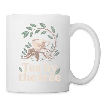 Tea under the tree | Forest, Peace, Nature - Mug - white - Right