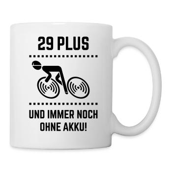 29 Plus – still without battery! Bicycle Road Bike B - Mug - white - Right