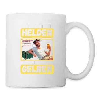 Don't play the hero, get a yellow one - Mug - white - Right