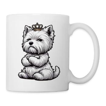 West highland terrier Westie West highland dog - Mug - white - Right