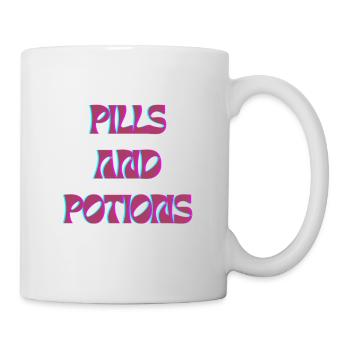 Pills and Potions Motiv  - Tasse - Weiß - Rechts