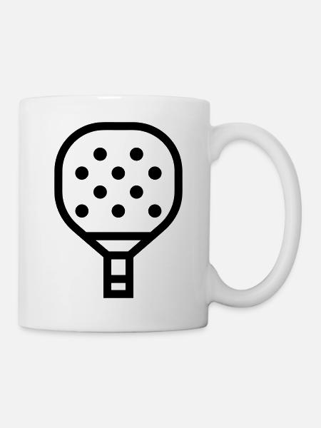 Padel - Tasse - Weiß