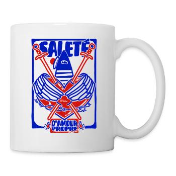 Dreck der Selbstliebe - Tasse - Weiß - Rechts