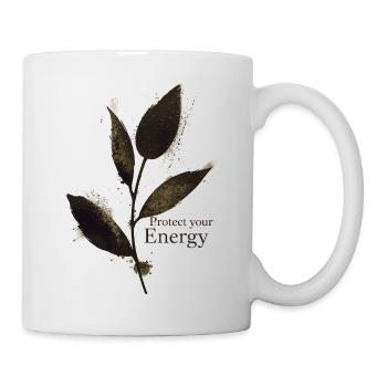Protect Your Energy - Mindfulness - Mug - white - Right
