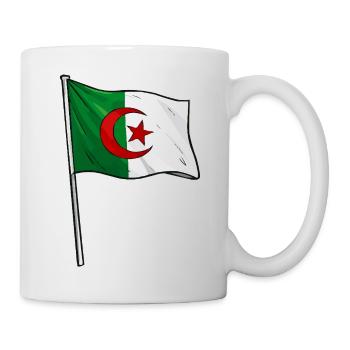 Algerian flag - Mug - white - Right