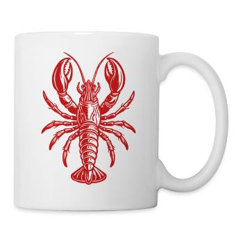 Hummer - Tasse - Weiß - Rechts