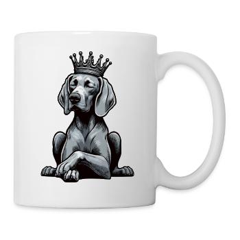 Weimaraner Amoureux Weimaraner Gardien Weimaraner - Mug blanc - blanc - Droite